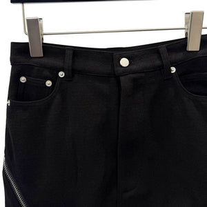 Wool Gothic Skirt Black