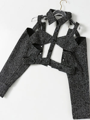 Wool Short Women Jacket Spring