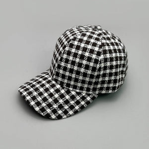 Woolen Cloth Stripe Y2K Caps