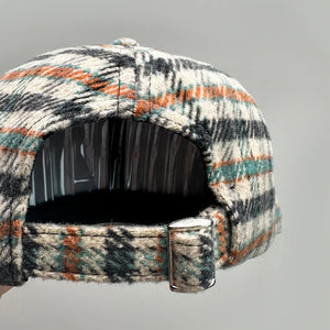 Woolen Cloth Stripe Y2K Caps