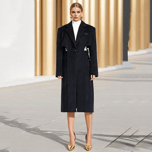 Woolen Women' Overcoat Spring Jacket Women