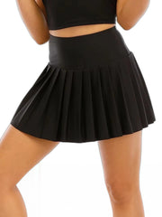 Saia-Short Preta para Treino
