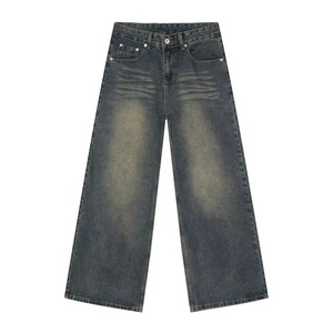 Worn-out Baggy Y2k Jeans