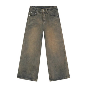 Worn-out Baggy Y2k Jeans
