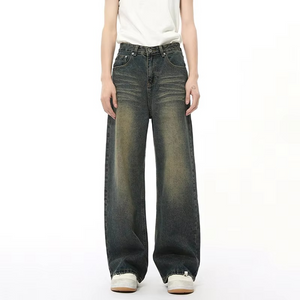 Worn-out Baggy Y2k Jeans