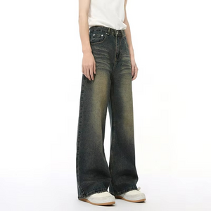 Worn-out Baggy Y2k Jeans