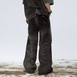 Worn-out Thickened Y2k Jeans