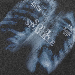 X-Ray Skeleton Printed Y2K Graphic Tees