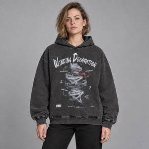 Y2K Aesthetic Hoodie – worn by a woman