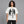 Y2K Angel Skeleton T Shirt – worn by a woman