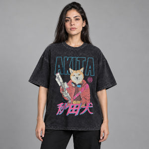 Y2K Anime Shirt – worn by a woman