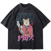 Camiseta de anime Y2K