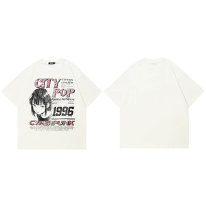 Y2K Anime T Shirt Casual