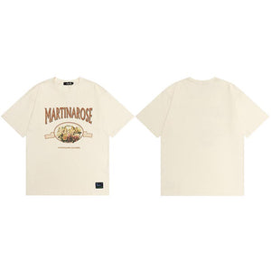 Y2K Baby Angels Print Shirt