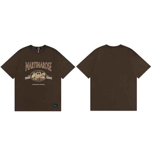 Y2K Baby Angels Print Shirt