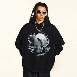 Y2K Back Print Hoodie