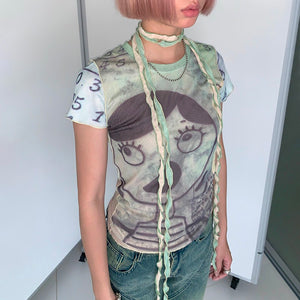 Y2k Bandage Crop Top