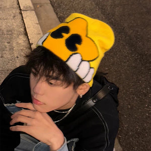 Y2K Beanie Star Knitted