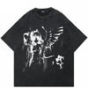 Y2K Black Graphic T Shirt