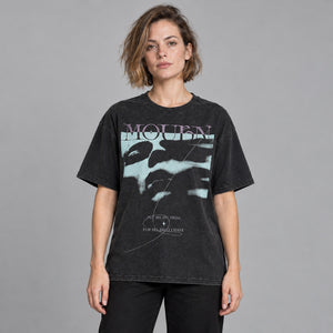 Y2K Black Shirt – worn by a woman