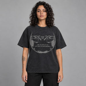 Y2K Black Shirts – worn by a woman