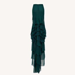 Y2K Green Bodycon Skirts