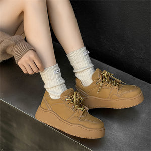 Y2K Brown Sneakers Shoes