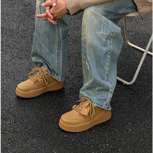 Y2K Brown Sneakers Shoes