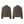 Y2K Brown Zipper Jacket