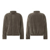 Y2K Brown Zipper Jacket