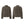 Y2K Brown Zipper Jacket