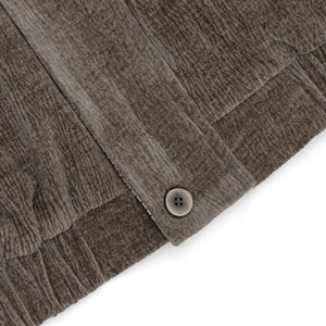 Y2K Brown Zipper Jacket