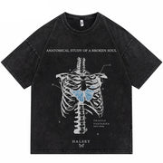 Y2K Butterfly Graphic T Shirts