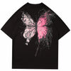 Y2K Butterfly Print T Shirt