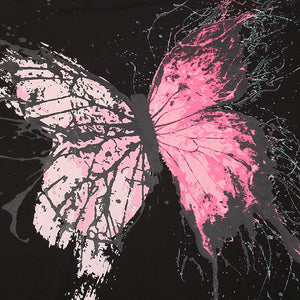 Y2K Butterfly Print T Shirt