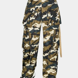 Y2K Camo Cargo Pants Fashion