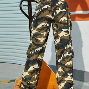 Y2K Camo Cargo Pants Fashion