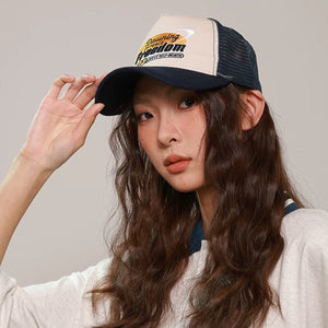 Y2K Cap PATCH Letter Embroidery