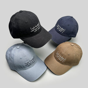 Y2K Caps Simple Embroidered