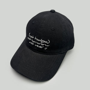 Y2K Caps Simple Embroidered