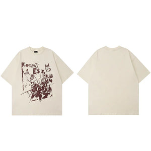 Y2K Casual Graphic T Shirt