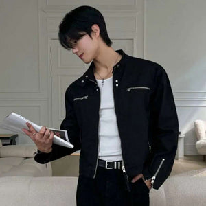 Y2K Casual Loose Jackets Zipper