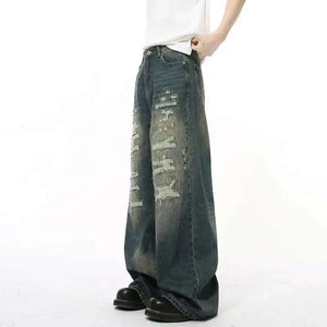Y2K Casual Male Jeans New