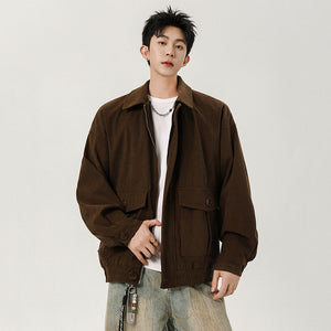 Y2K Casual Zipper Jacket
