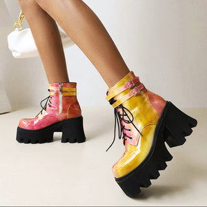 Y2K Colorful Ladies Shoes