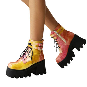 Y2K Colorful Ladies Shoes