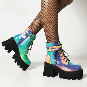 Y2K Colorful Ladies Shoes