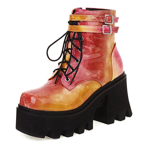 Y2K Colorful Ladies Shoes