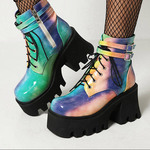 Y2K Colorful Ladies Shoes