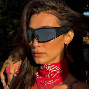 Y2K Cyberpunk Sunglasses Luxury